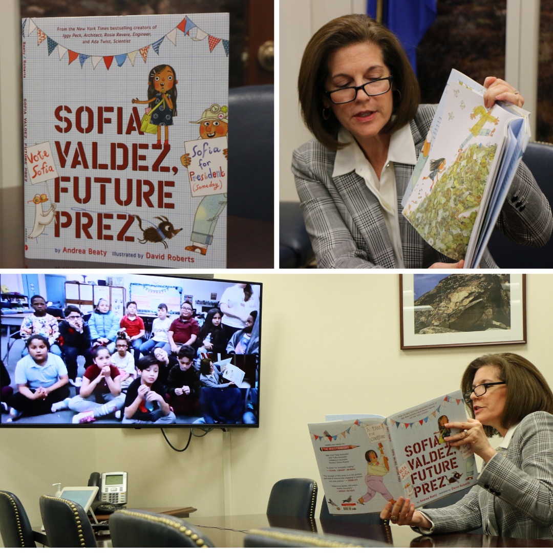 Cortez Masto Reads to Students During  Nevada Reading Week 